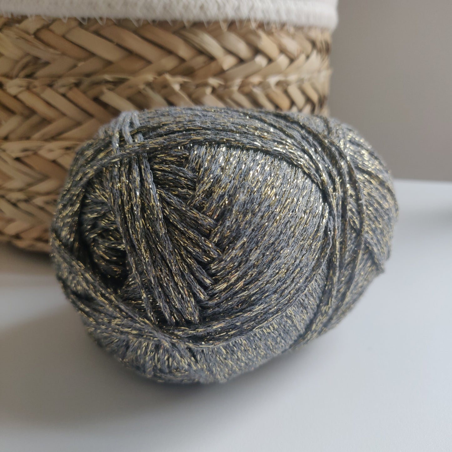 Filato 2mm, Cotone e Glitter