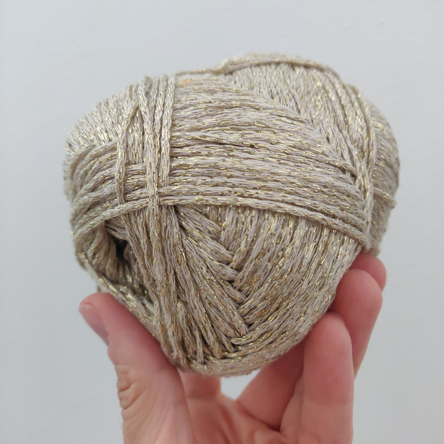 Filato 2mm, Cotone e Glitter