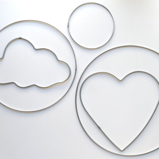 Base in metallo per macramè