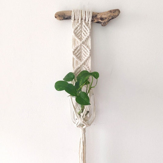 Macrame Pattern Mini Plant Hanger - PDF Download - ENGLISH