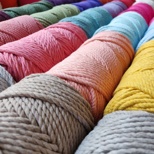 Corda Twisted da 4mm in Cotone Riciclato