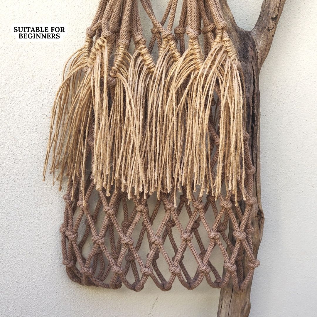 Schema Shopper Macramè - Tutoral PDF Scaricabile - ITALIANO