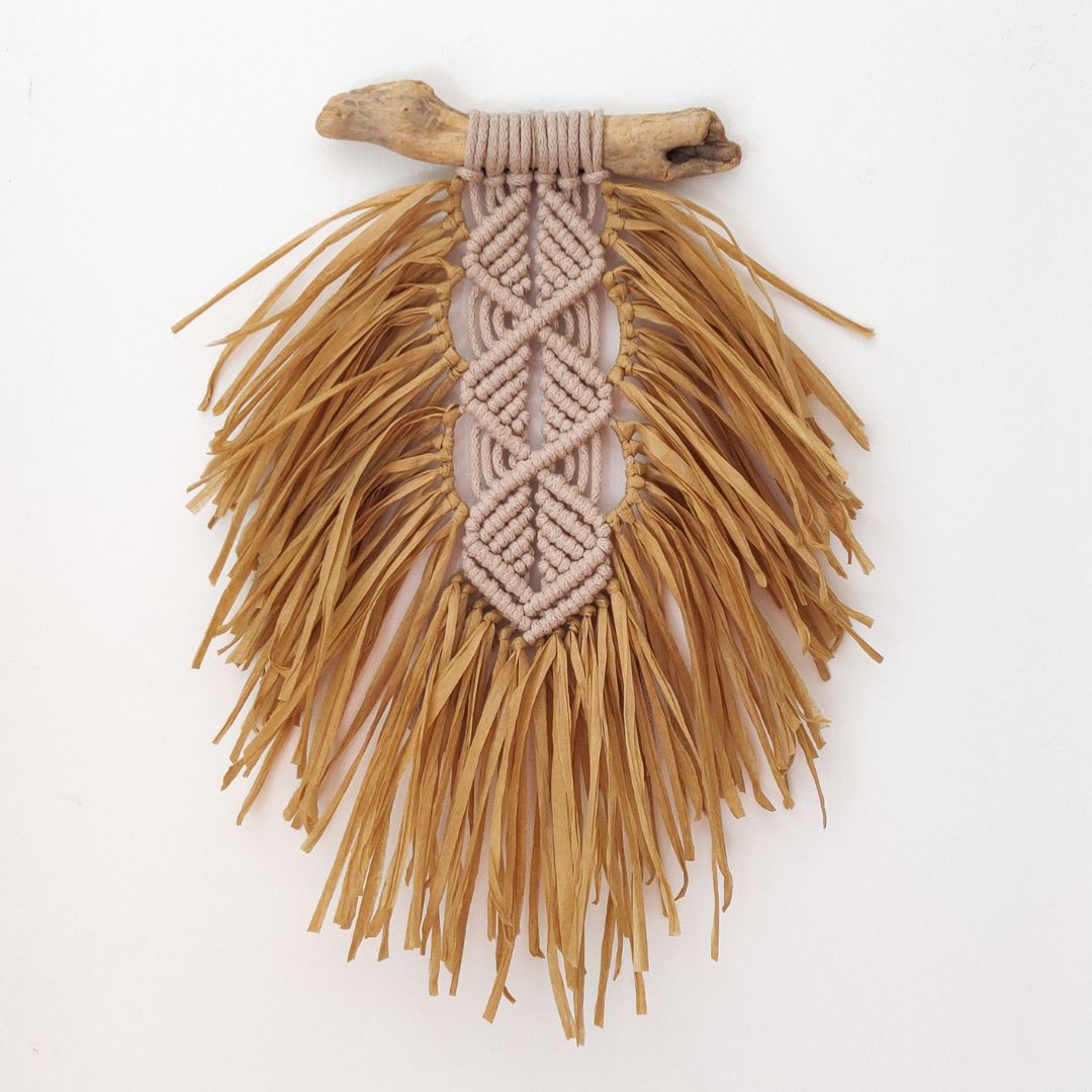 Kit Foglia in Macramè