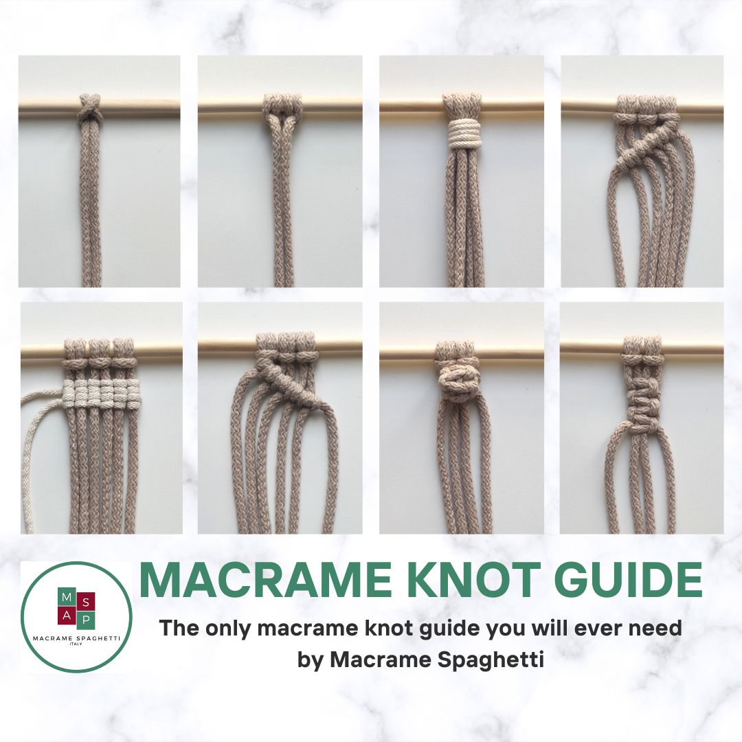 Macrame Knot Guide - Inglese