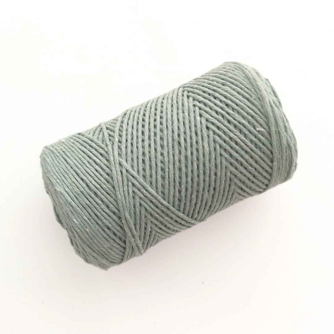 1.5mm corda di cotone in colore menta