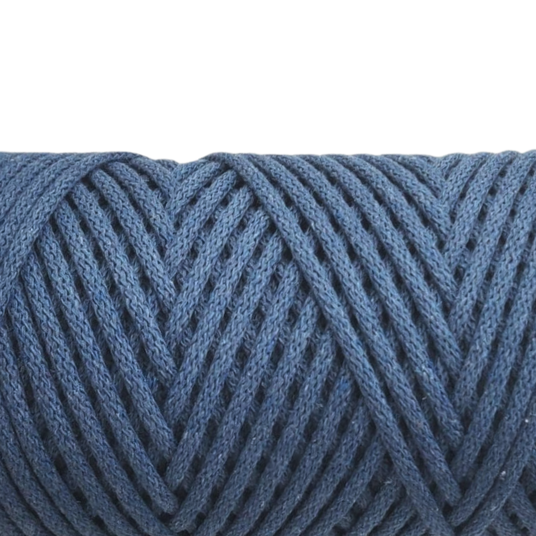 corda braided da 4mm colore jean