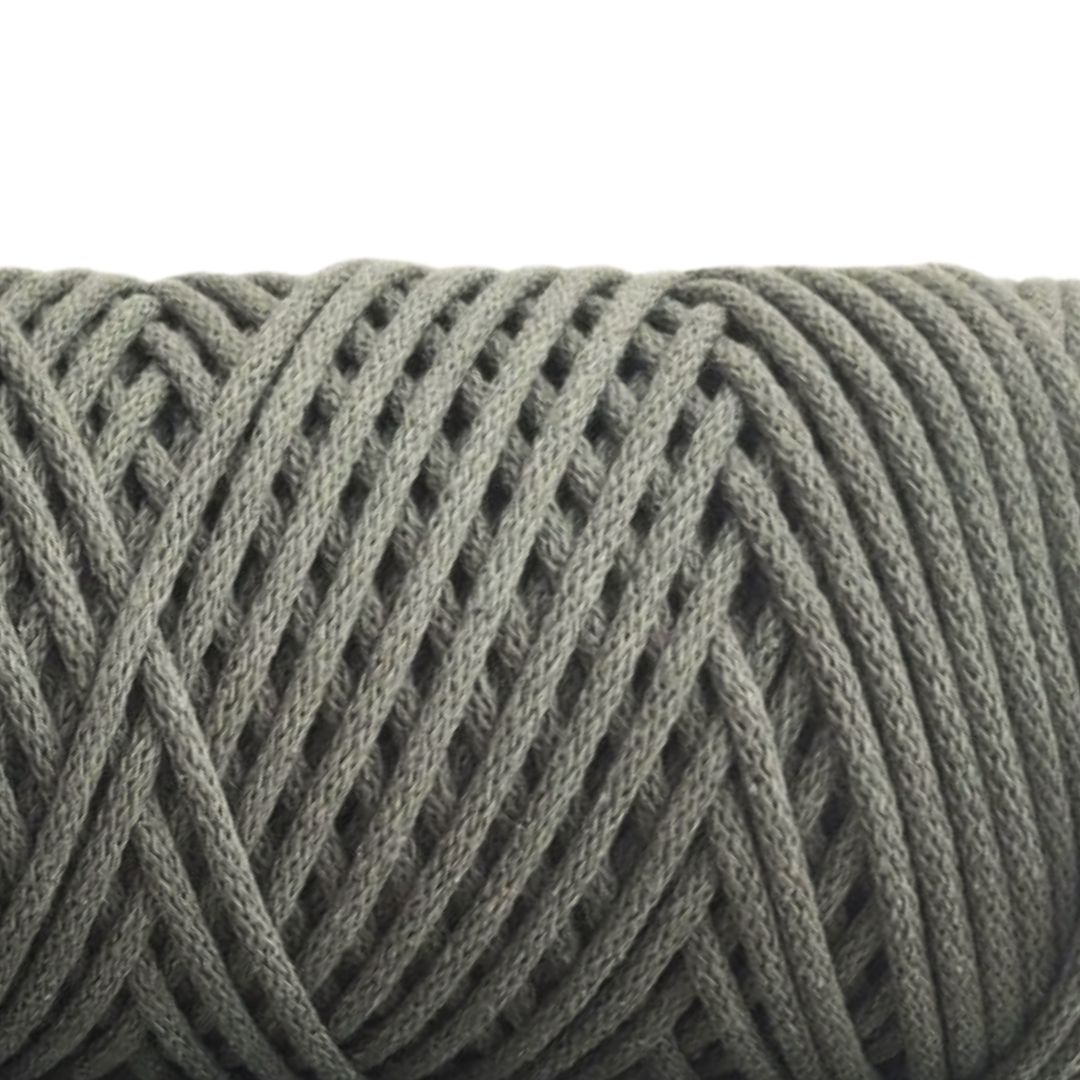 corda braided da 4mm colore ulivo