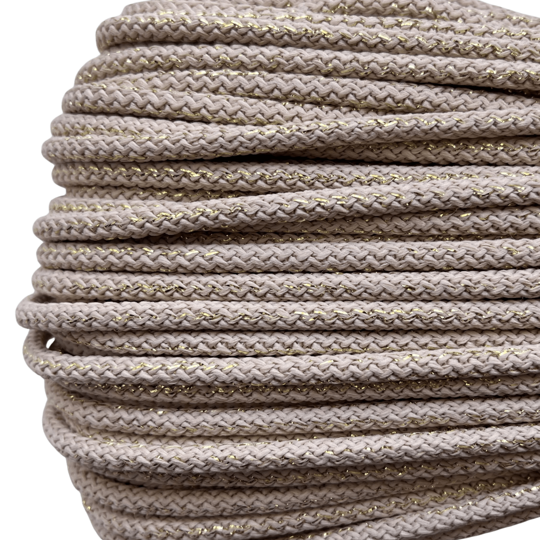 Polyester Sewing Cotton Cord with Core, 6 mm | 95 m