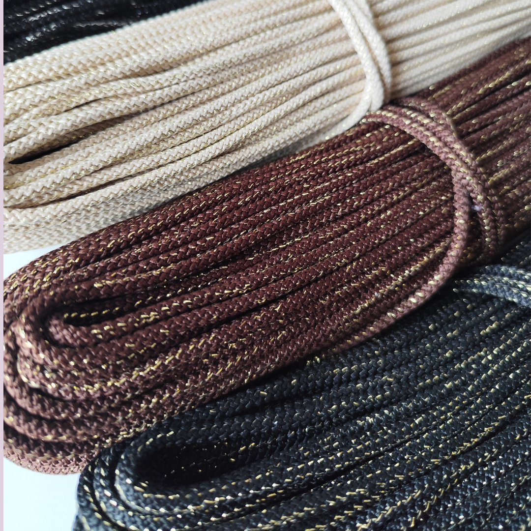 Polyester Sewing Cotton Cord with Core, 6 mm | 95 m