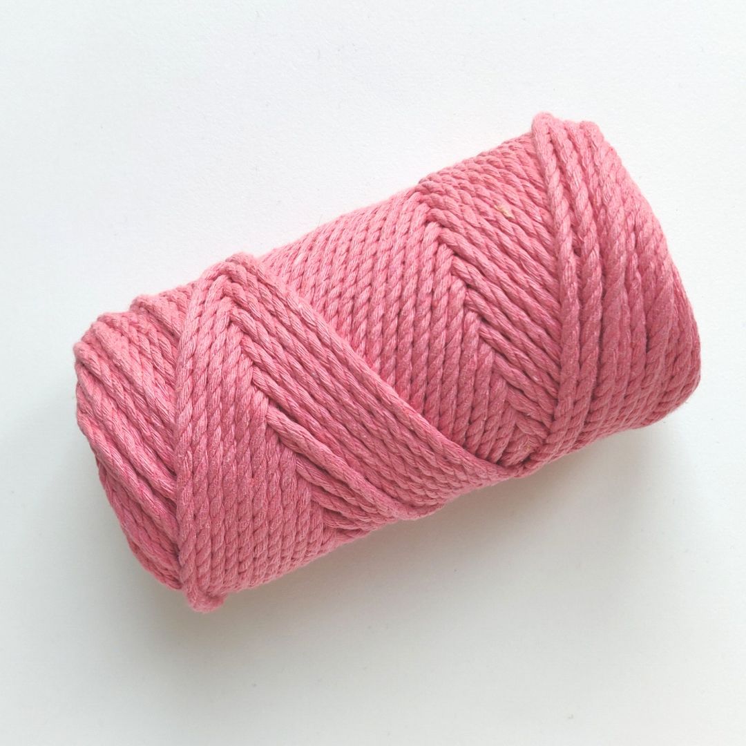 4mm Recycled Cotton Twisted Rope