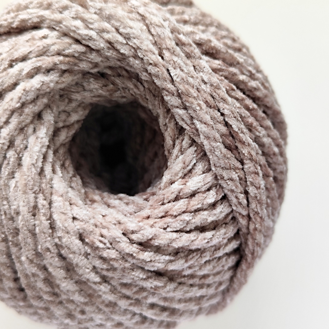 4 mm 3-ply Twisted Velvet Cord