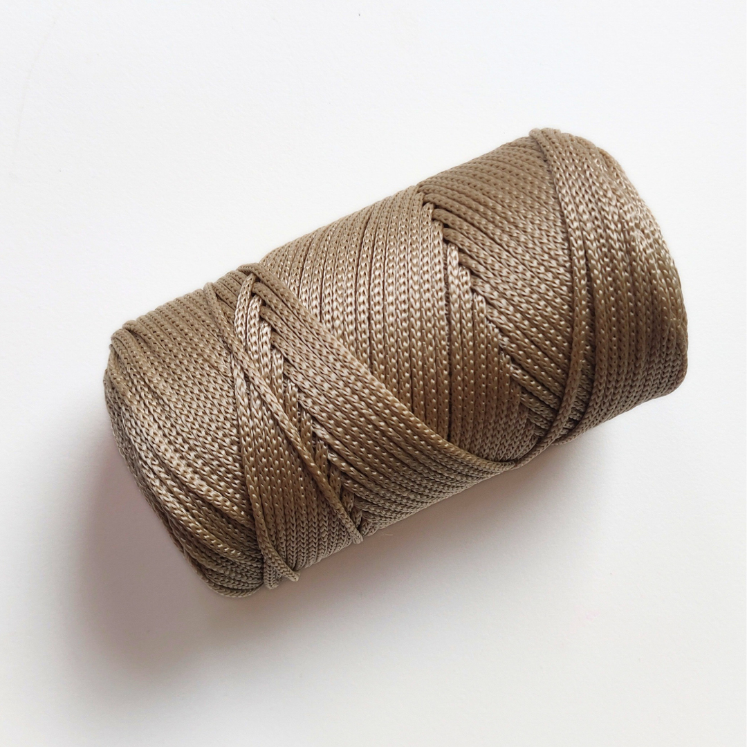 Earthy Tones 2mm Braided Polyester Rope