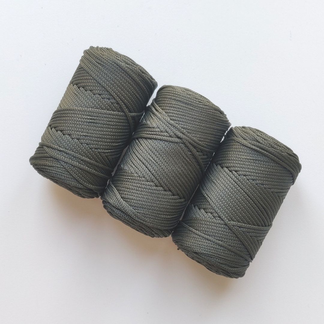 2mm Braided Polyester Rope – Macrame Spaghetti