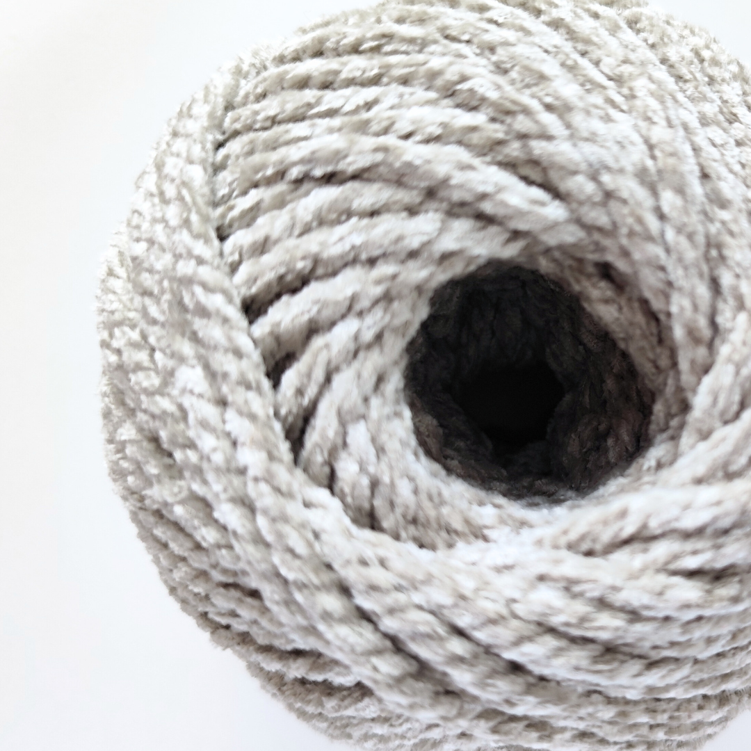 4 mm 3-ply Twisted Velvet Cord