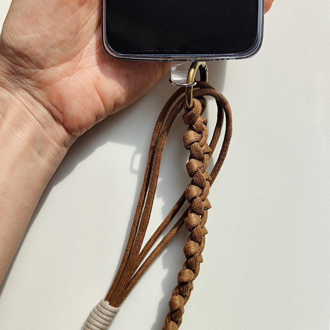 Macrame Pattern - PDF Download - Cell Phone Strap ENGLISH | ITALIAN