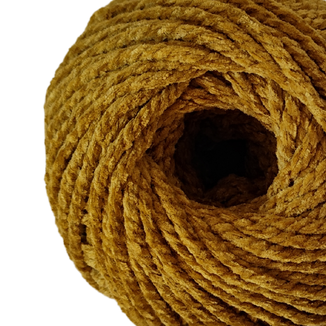 4 mm 3-ply Twisted Velvet Cord