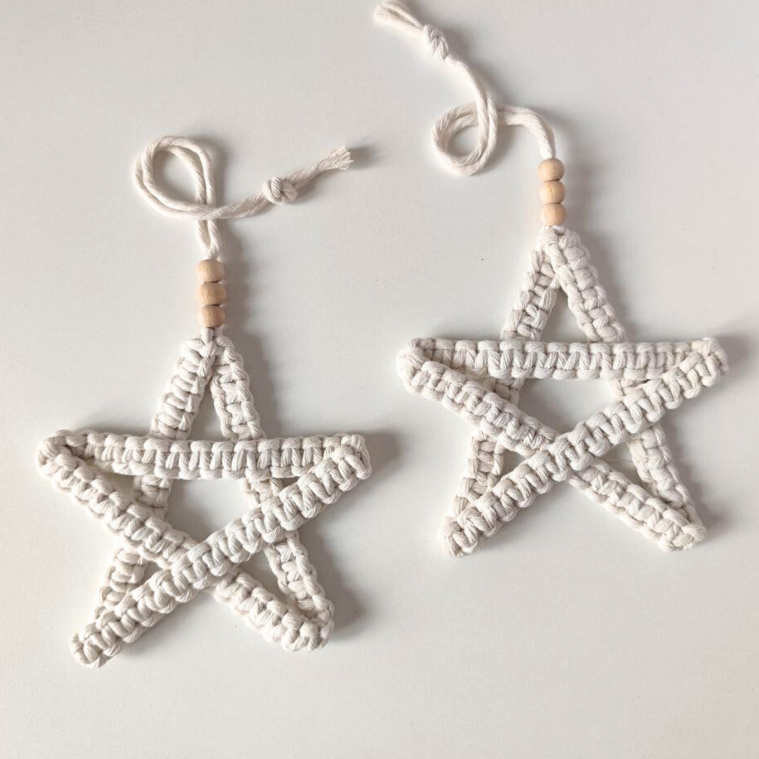 Macrame Star Pattern - ENGLISH