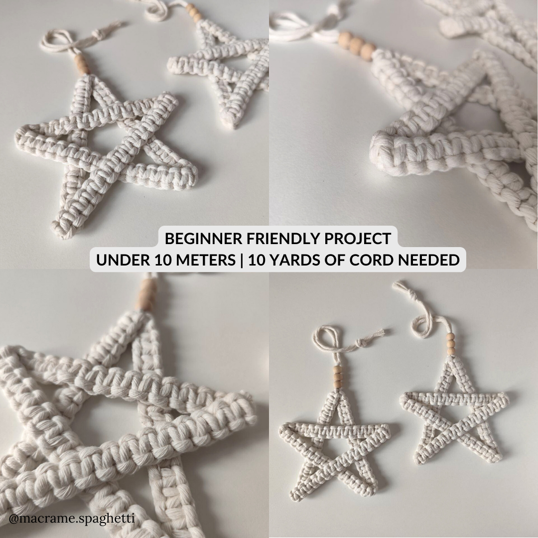 Macrame Star Pattern - ENGLISH