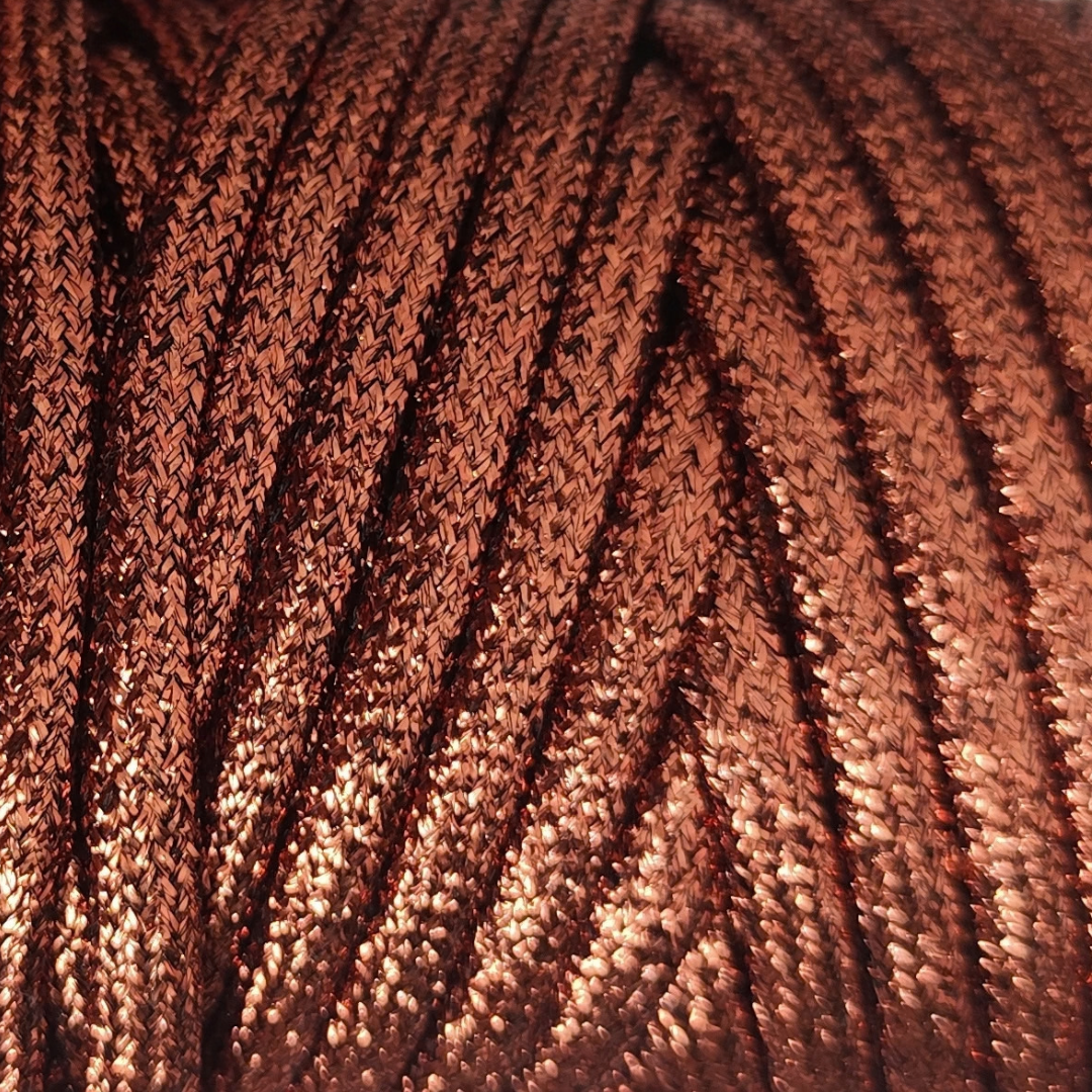 Macrame Spaghetti Corda Galassia 5 mm 50 metri terracotta per macrame e uncinetto