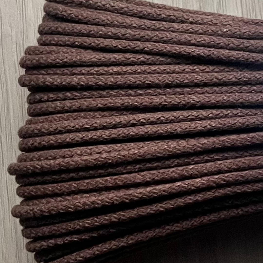 Macrame Spaghetti corda per macchina da cucire 5 mm bronzo chiaro