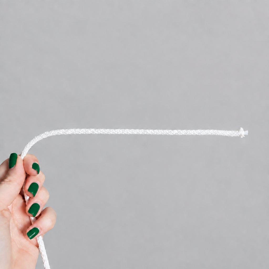 Corda 5mm per macchina da cucire colore beige - per borse e cestini