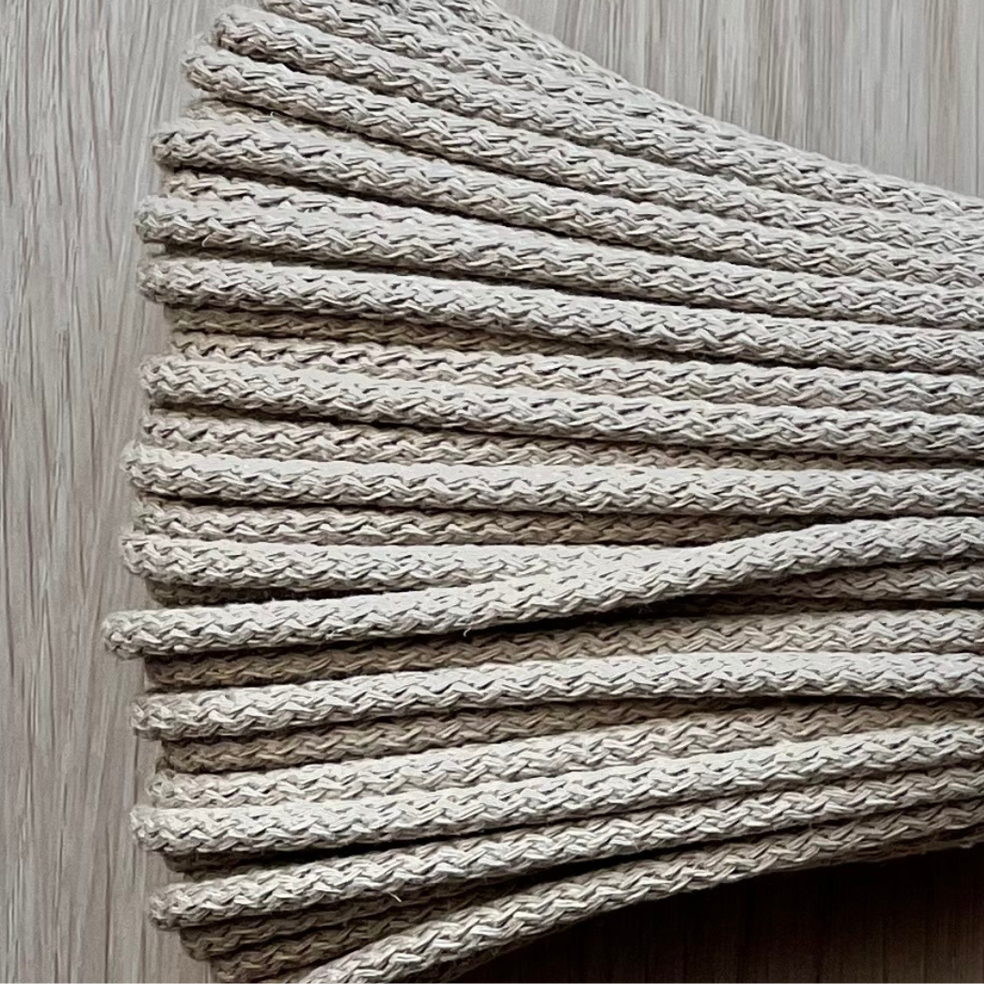 Macrame Spaghetti corda per macchina da cucire  5 mm lino