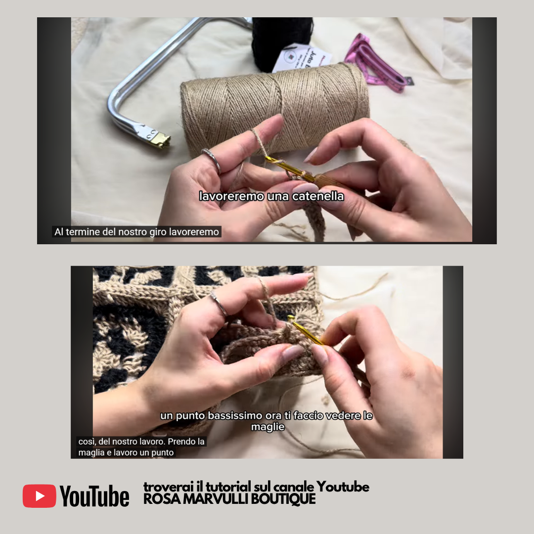 Kit + Video Tutorial GRATUITO Clutch Juta