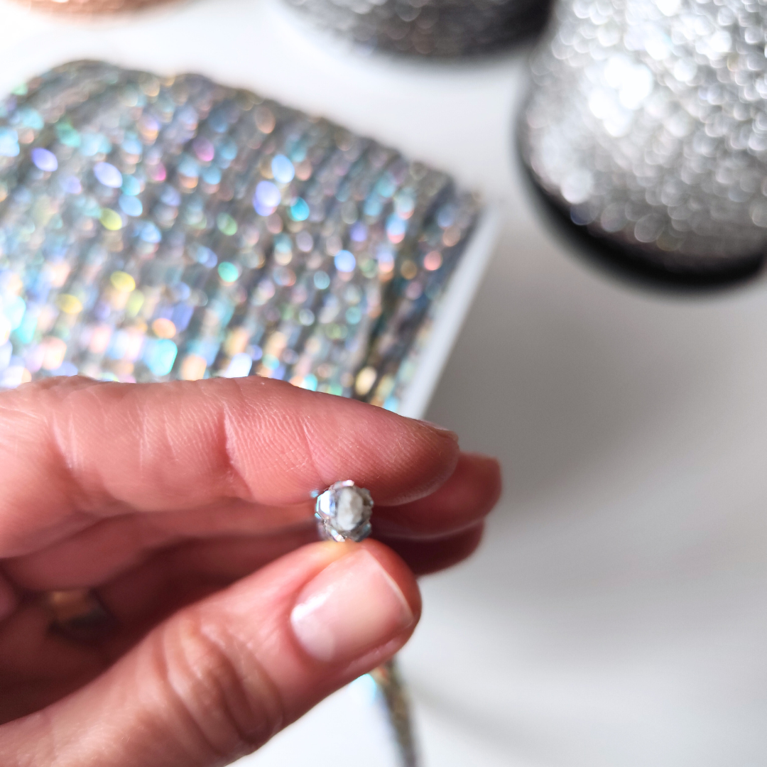 Rhinestone Cord STAR | 6 mm