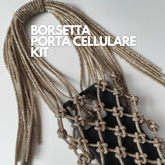 Kit Borsetta Porta Cellulare con Tutorial