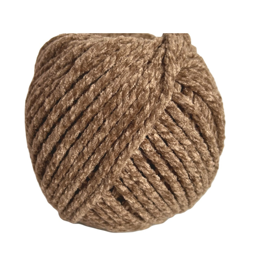 4 mm 3-ply Twisted Velvet Cord