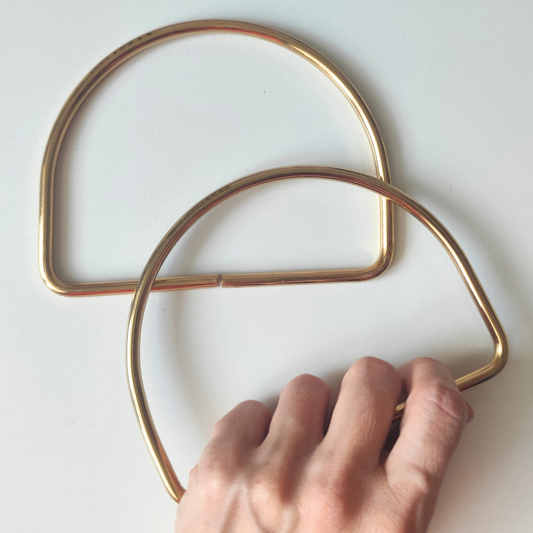 Metal Handles for Handbags | 10.5 x 13 cm