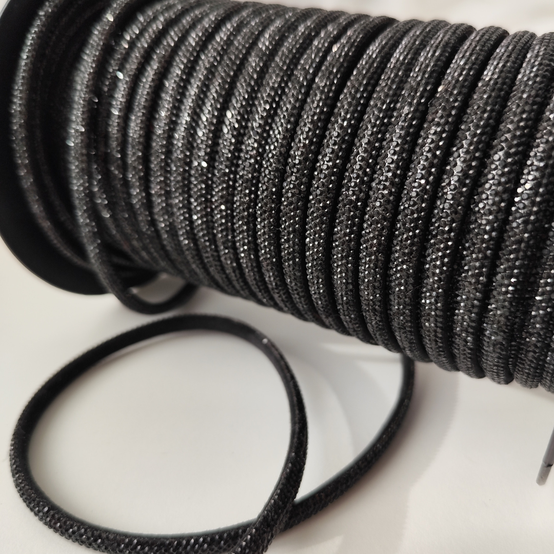 Rhinestone Half Cord | 7 mm  Base