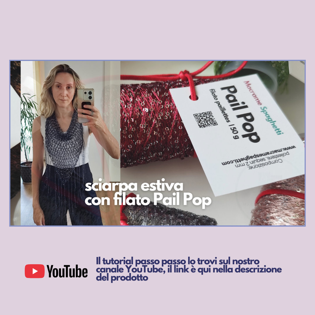 PAIL POP sequined yarn | 50 grams