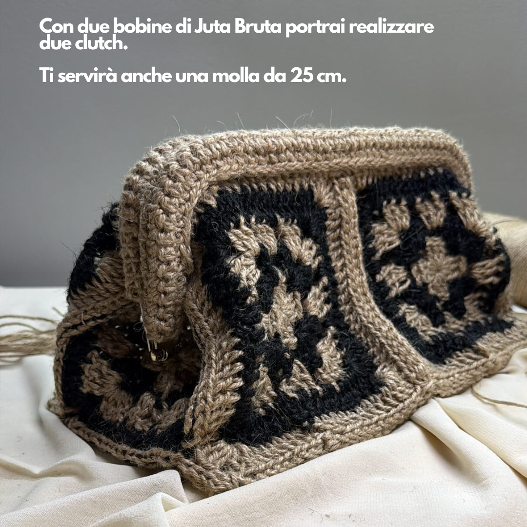 Kit + Video Tutorial GRATUITO Clutch Juta