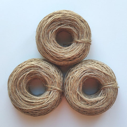 thin jute cord for bags, macrame, crochet