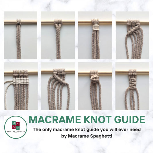 Macrame Knot Guide - Inglese